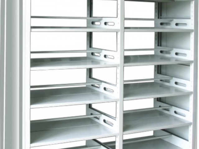 RHMJG-054双柱双面书架