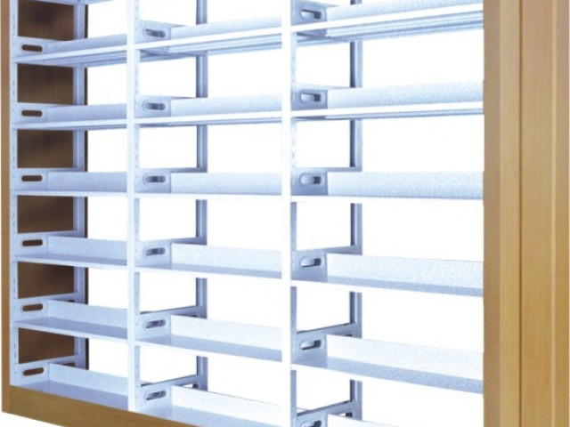 RHMJG-056双柱双面书架