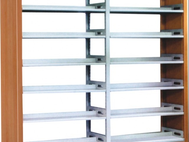 RHMJG-057双柱双面书架