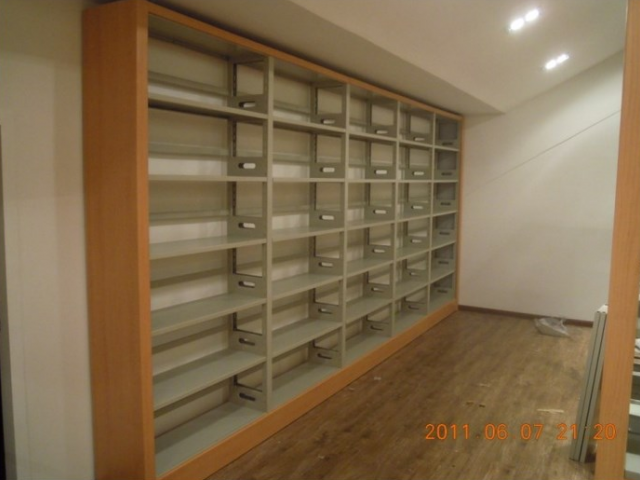 RHMJG-059双柱单面书架