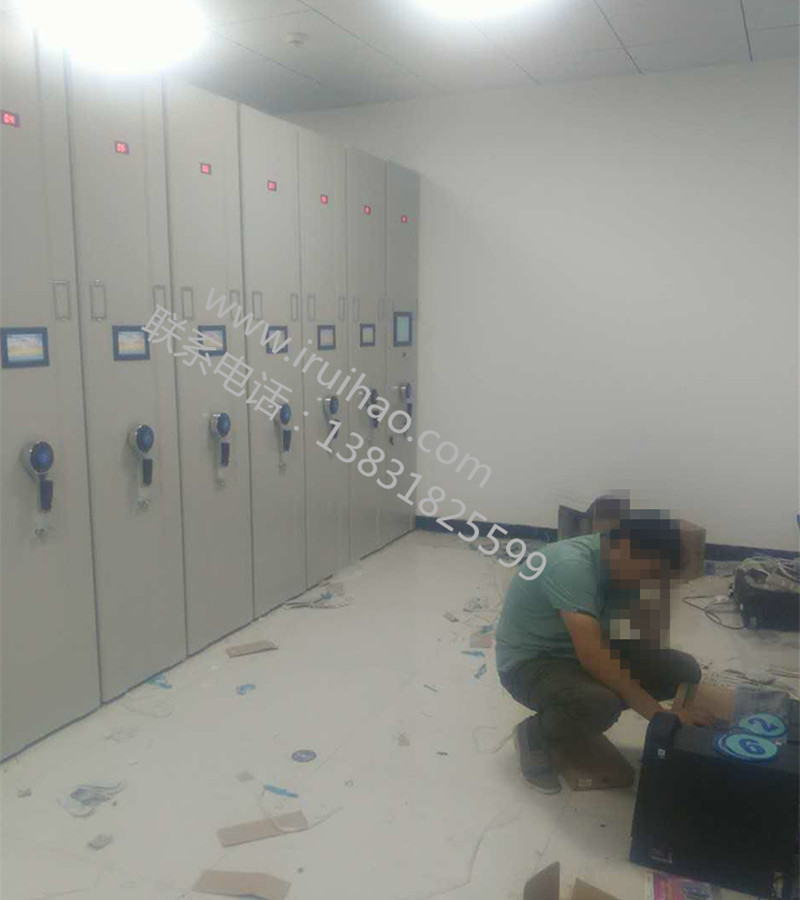 新疆阿勒泰公安局密集柜安装案例